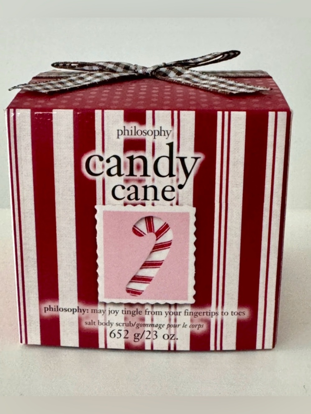 Philosophy Candy Cane Salt Body Scrub 23oz